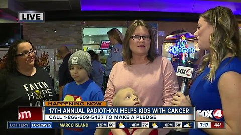 12 hour radiothon to help kids with cancer in SWFL