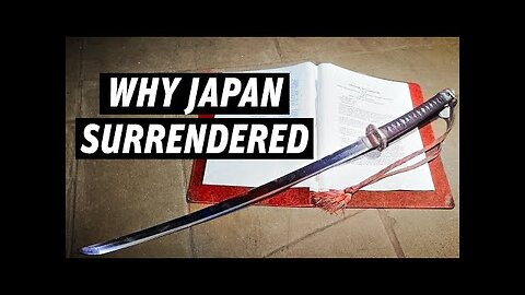 Did Japan Surrender Because of the Atomic Bomb-