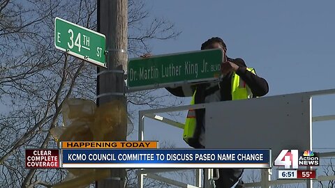 KCMO committee to discuss renaming Dr. Martin Luther King, Jr. Boulevard to The Paseo Wednesday