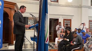 SOUTH AFRICA - Cape Town - Democratic Alliance (DA) leader's Alternative State of the Nation Address (Video) (P4Q)