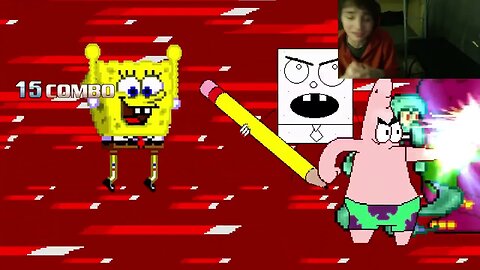 SpongeBob SquarePants Characters (SpongeBob, Squidward, And DoodleBob) VS Barney In An Epic Battle