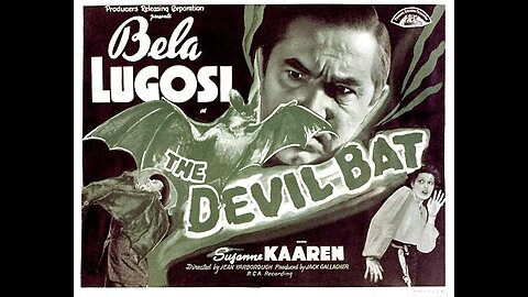 The Devil Bat (1940) [Colorized, 4K, 60FPS] HS Full Length Movie Bela Lugosi