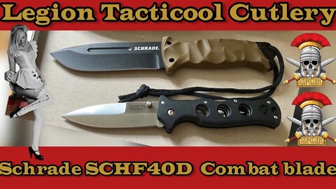 Schrade SCHF 40D Combat knife! Like, Share, Subscribe, Comment, SHOUTOUT! Bash the LIKE button!!!