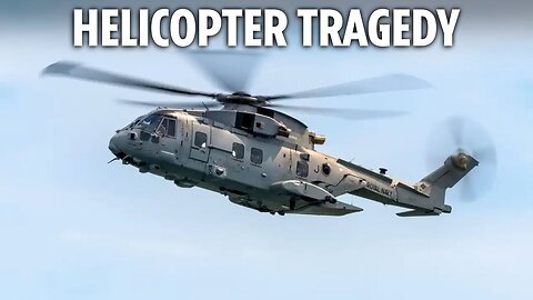 Royal Navy member dies after Merlin helicopter ditches in English Channel during training exercise