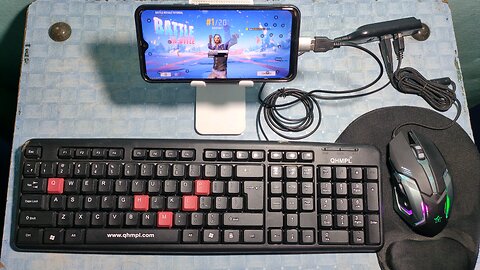 Free Fire Max Play With Mouse And Keyboard On Mobile Phone Like PC 2024