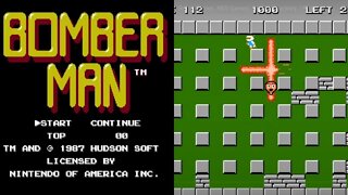 1985 Bomber Man. Classic Games. Retro Games. NES Games. No Commentary. | Piso games