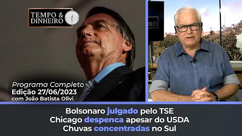 Chicago despenca apesar do USDA em dia estressado Bolsonaro julgado pelo TSE Chuvas no Sul