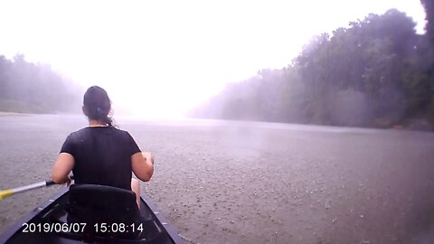 Hailstorm On the Leaf River, MS