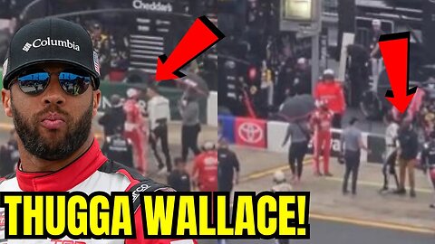 Full Video EMERGES on BUBBA WALLACE ARIC ARIMOLA Incident! NASCAR RESTRAINED ARIC! HE HAD ENOUGH!