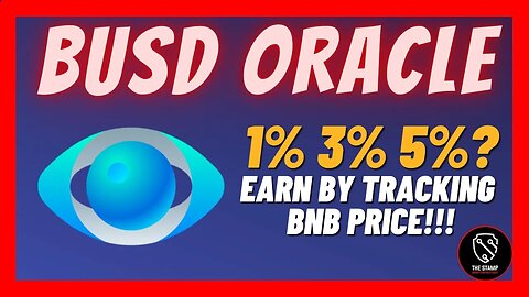 BUSD ORACLE Review 📈 Earn by Tracking BNB Price❓ Taxation & Mechanic Explain 🚀