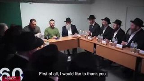 Zelensky Bows Down To His Jewish Chabad Cartel Masters. Who is REALLY Calling the Shots?