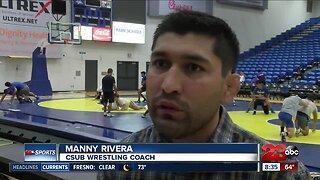 'Runners hit the wrestling mat