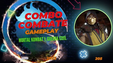 Mortal Kombat 1. Parte 9; Guerra civil. Gameplay BR.