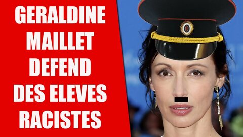 GERALDINE MAILLET DEFEND DES ELEVES NEGROPHOBE #TPMP hanouna #marseille