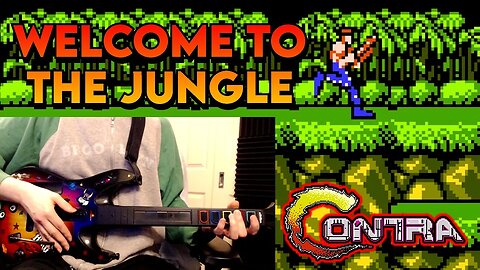 Contra gameplay Guitar challenge