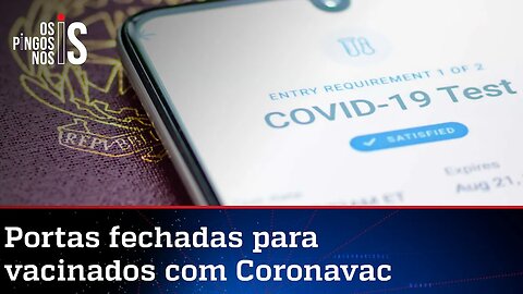 Alemanha vai barrar entrada de quem tomou a Coronavac