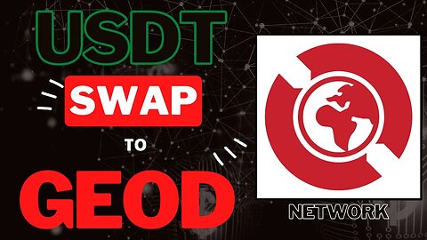 How to Swap USDT for GEODNET