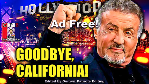 Dr Steve Turley-Sylvester Stallone LEAVES Woke California-Walmart CLOSES 22 Dem City Stores-Ad Free!