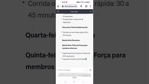ChatGPT: Gere dietas personalizadas com treinamento avançado! #chatgpt #produtividade #saude