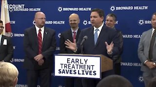 Gov DeSantis Slams Liberals For Saying He Was Missing