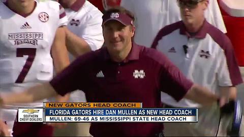 University of Florida hires Dan Mullen as next football coach