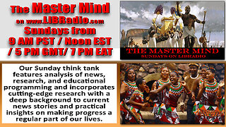 The Master Mind Sunday Sept 1 on LIBRadio