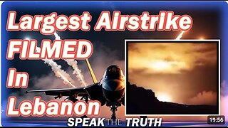 BREAKING Massive Israeli Airstrike Caught On Camera Lebanon Operational Update