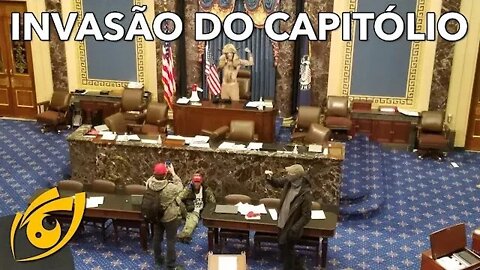 Manifestantes pró-trump invadem o capitólio para tirar selfies | Visão Libertária