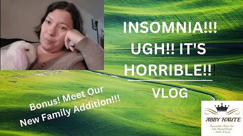 Insomnia: Why Can't I Sleep?? | VLOG