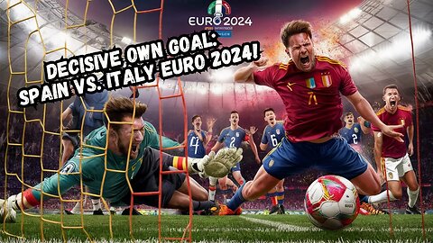 Decisive Own Goal: Spain vs. Italy Euro 2024!