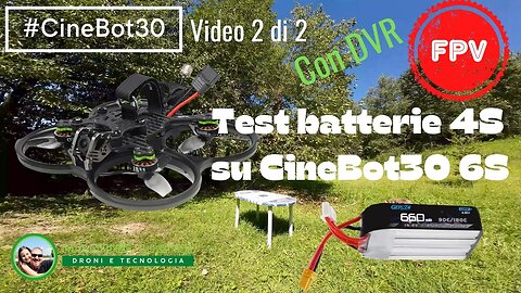 Batterie del CineLog20 (4S) su CineBot30 (6S) - Video 2 di 2