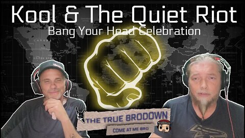 BRODOWN REACTS | KOOL & THE QUIET RIOT - BANG YOUR HEAD CELEBRATION