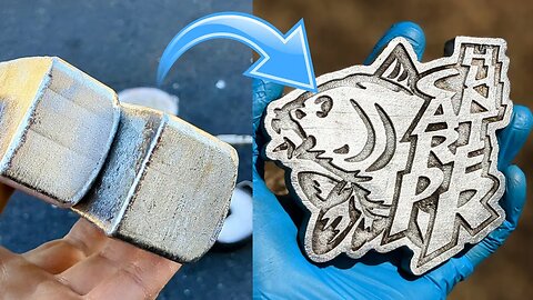 Watch Me Turn Aluminum Ingots Into This (Aluminum Melting)