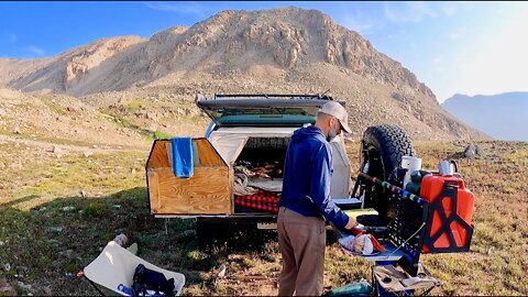 4x4 Nomad - Traveling w/ a Sick Dog (Cancer): Breakfast in Bed for My #1 Gal!! Life @ 12,000 feet