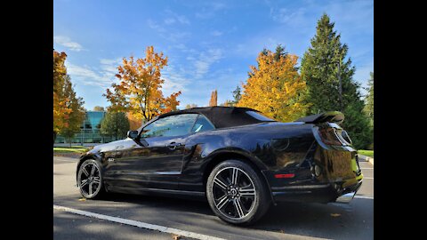 Hunting for Geocoin in the Mustang!