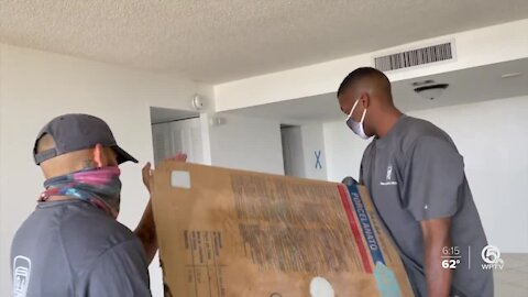 Moving company hiring dozens of employees and donating books to children in need