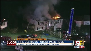 Fire destroys Forest Park home