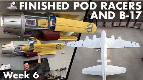 Our DIY Star Wars Pod Racer Takes Flight - Week 6