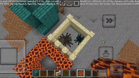 The one block spiders can't climb up in Bedrock Edition (Minecraft) @silentwisperer