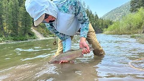 Fly fishing popular rivers in Montana