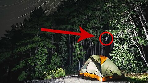 OVERNIGHT HAUNTED CAMPING !! TERRIFYING PARANORMAL ACTIVITY !!