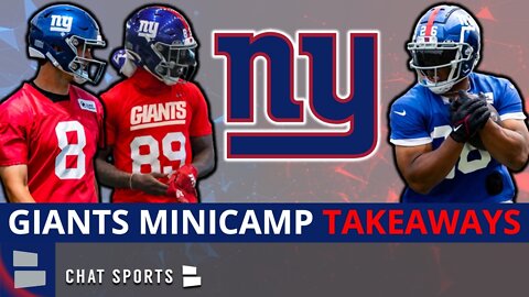 Giants Minicamp Takeaways: Daniel Jones CLEARED, Defense Wins The Day + Kadarius Toney & Dane Belton