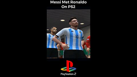 Messi And Ronaldo Meet👀 again but on PS2