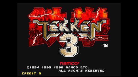 Streaming TEKKEN 3 BY NAMCO 1996 for MAME Arcade emulator.