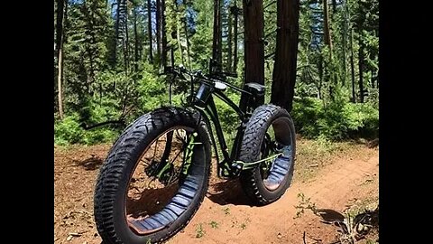 Fatbike on the ORV Trail! ( Fatback Rhino )