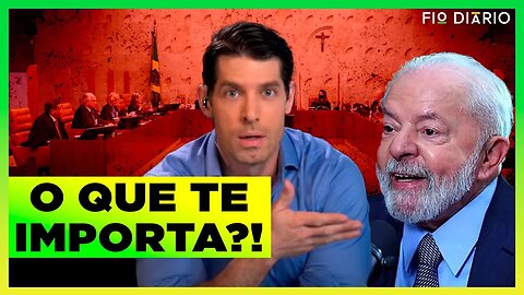 LULA DIZ QUE SOCIEDADE NÃO TEM QUE SABER OS VOTOS DOS MINISTROS DO STF