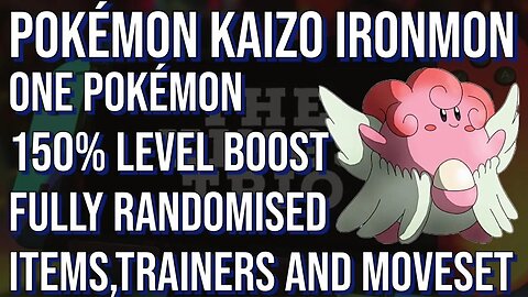 WE NEEDED AN ANGEL! WILL THIS RUN BE THE BLESSED POKEMON KAIZO IRONMON! LETS GO! HEALS NEEDED?!