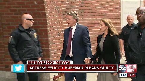 Actress Felicity Huffman pleads guilty