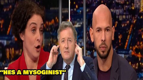 Piers Morgan DEFENDS Andrew Tate From Crazy Feminist Journalist