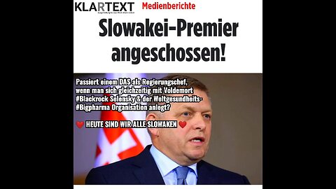 Robert Fico: Unfall, Attentat oder Insidejob?